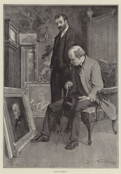 家族の肖像 作： Gabriel Nicolet